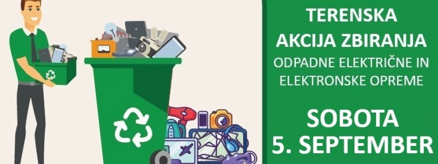 Akcija zbiranja E-ODPADKOV (Občina Kamnik)